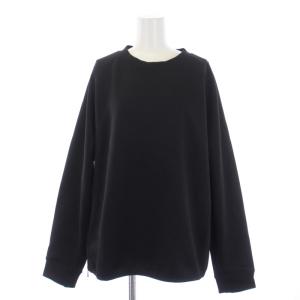 Theory 22SS CONNECT JSY BRAY LS スウェット トレーナー プルオーバー 長袖 クルーネック M 黒 ブラック