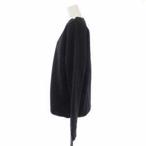 Theory 22SS CONNECT JSY BRAY LS スウェット トレーナー プルオーバー 長袖 クルーネック M 黒 ブラック