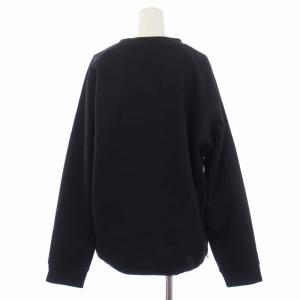 Theory 22SS CONNECT JSY BRAY LS スウェット トレーナー プルオーバー 長袖 クルーネック M 黒 ブラック