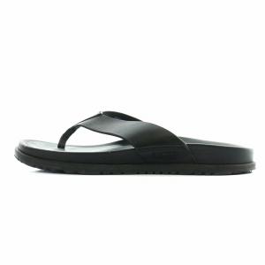 UGG australia ウェインスコット フリップ Wainscott Flip トングサンダル ビーチ レザー 26.0cm 黒 ブラック 1117475