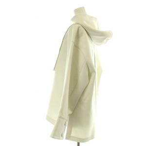 ADORE 21SS トリプルクロスパーカー プルオーバー ハーフジップ 長袖 38 M 白 ホワイト 531-1110006