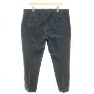 ETRO テーパードパンツ スラックス ジップフライ 56 XXL 紺 ネイビー