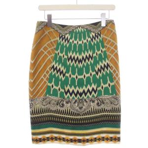 タイトスカート ひざ丈 総柄 42 L マルチカラー /BM