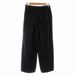 unfil ワイドパンツ フルレングス 0 S 紺 ネイビー