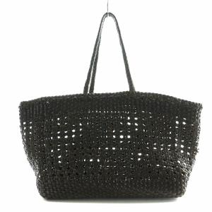 Dragon Diffusion カナージュ CANNAGE トートバッグ レザー メッシュ 編み込み ダークブラウン