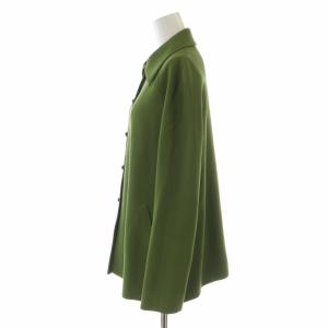 SYBILLA シャツジャケット ノーベント ラグランスリーブ ウール 40 M 緑 グリーン
