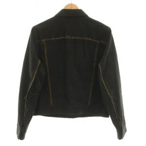 Y's ヨウジヤマモト COMPOSITION SEE ATTACHED LABEL 10oz DENIM PANELLED JACKET