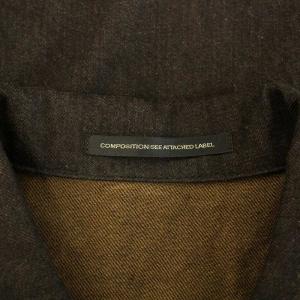 Y's ヨウジヤマモト COMPOSITION SEE ATTACHED LABEL 10oz DENIM PANELLED JACKET