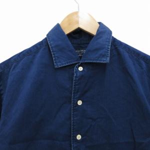 トゥモローランド　ピルグリム　長袖シャツ　クリレックシャツ　ストライプ　Yシャツ ☆タグ付き新古品☆ MADE IN JAPAN製 TOMORROWLAND PILGRIM シ