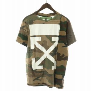 Off-White リコンストラクテッドカモフラージュ Reconstructed Camouflage Tシャツ カットソー