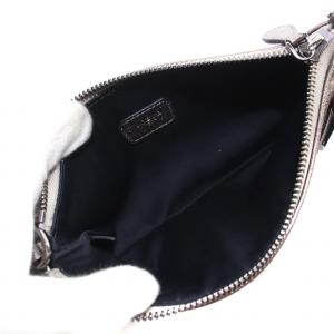 LOEWE ポシェット ショルダーバッグ レザー ゴールド色