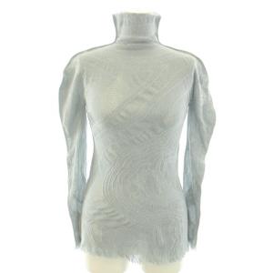 ISSEY MIYAKE エイポック インサイド A-POC INSIDE カットソー ブラウス ハイネック 長袖 メッシュ フリンジ