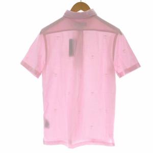 RALPH LAUREN タグ付き ポロシャツ ボタンダウンシャツ ロゴ刺繍 半袖 XS ピンク /KL