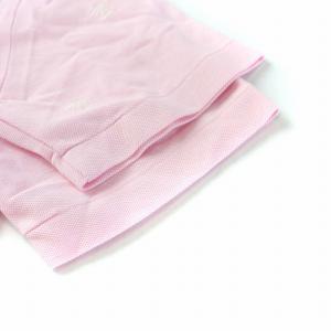 RALPH LAUREN タグ付き ポロシャツ ボタンダウンシャツ ロゴ刺繍 半袖 XS ピンク /KL