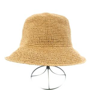 Ray Beams ペーパー ハット 麦わら帽子 ストローハット 編み込み F ベージュ タグ付き 61-41-0959-023