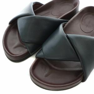 CELINE Twist Sandal 35 ブラック ブラウン