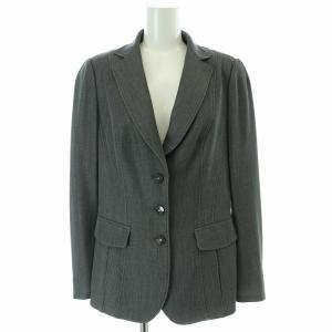 伊太利屋 GK テーラードジャケット 背抜き シングル 3B ノーベント 9 M グレー /KL