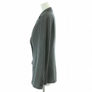 伊太利屋 GK テーラードジャケット 背抜き シングル 3B ノーベント 9 M グレー /KL