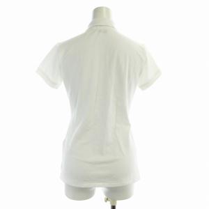 POLO RALPH LAUREN SLIM FIT ポロシャツ ロゴ 刺繍 半袖 XS TP 白 ホワイト