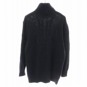 DRIES VAN NOTEN ケーブルニット アルパカ XS ネイビー