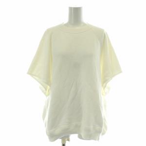 吊裏毛ロゴショートスリーブプルオーバー スウェット トレーナー Tシャツ カットソー クルーネック 五分袖 ラグランスリーブ