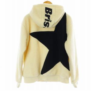 F.C.Real Bristol MLB TOUR BOA FLEECE BIG STAR HOODIE ボアフリースビッグスターフーディ パーカー ジップアップ