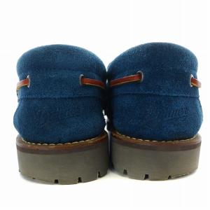 Danner RUGGED 3EYE SUEDE デッキシューズ モカシン スエード 8 26cm 青 ブルー D216900
