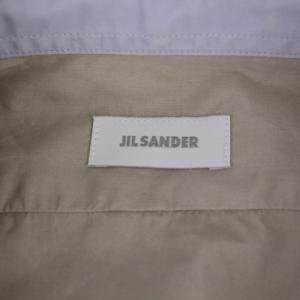 JIL SANDER シャツ 長袖 16/41 XL グレージュ