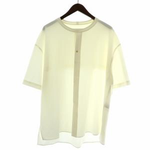 近年モデル 20SS レイヤードデザイン アシンメトリー シャツ