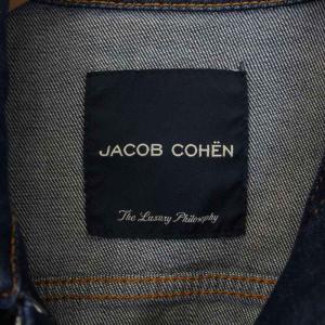 JACOB COHEN ヴィンテージ加工3rdタイプストレッチデニムジャケット Gジャン ジージャン M インディゴ J8068