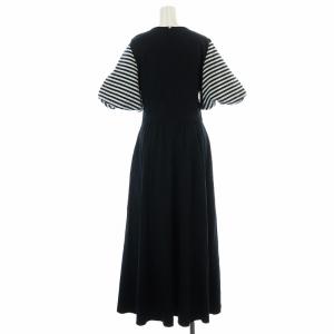 BORDERS at BALCONY 22SS PUFF SLEEVE TEE DRESS ワンピース