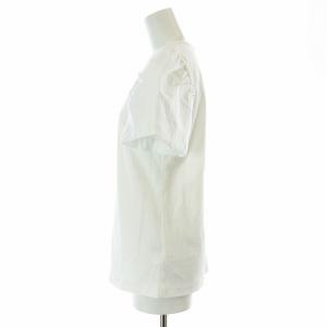 BORDERS at BALCONY 22SS ジャガードパフT カットソー 36 ホワイト