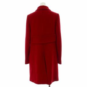 PRADA ステンカラーコート 42 レッド