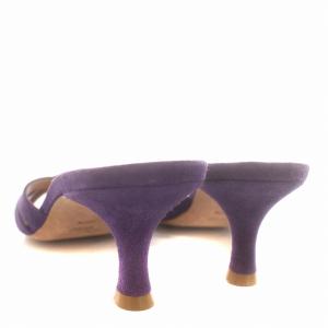 PELLICO ミュール スエード サンダル 36.5 23.5cm 紫 パープル