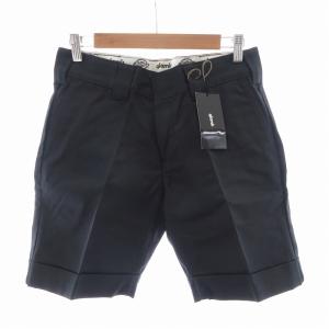 glamb ディッキーズ DICKIES タグ付き ショートパンツ ロゴプリント 1 S 黒 ブラック