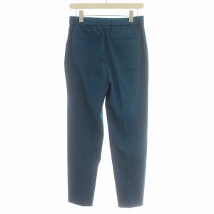 theory luxe 23SS ARIOSA CAROL リネン混 パンツ クロップド スラックス 38 M 青 ブルー /G