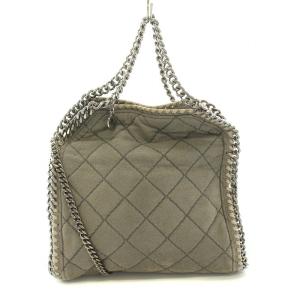FALABELLA MINI ファラベラミニ 2WAY ハンドバッグ ショルダーバッグ スエード キルティング チェーン 切替