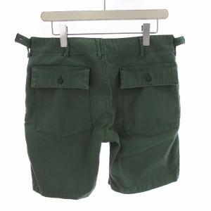 Engineered Garments ショートパンツ ハーフ ジッパーフライ S カーキ