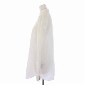 BURBERRY BRIT シャツ ブラウス 長袖 L 白 ホワイト