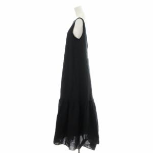 Spick&Span U by 21SS U×MIRAI M バックオープンティアード マキシワンピ ロング ギャザー フリル インナー付き 38