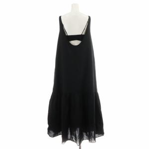 Spick&Span U by 21SS U×MIRAI M バックオープンティアード マキシワンピ ロング ギャザー フリル インナー付き 38