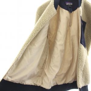 Patagonia 20AW レトロ X ボンバージャケット RETRO-X BOMBER JACKET ブルゾン ジップアップ ボア XS ベージュ