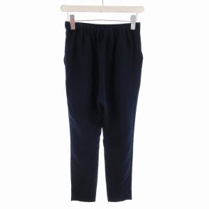 ENFOLD ジョッパーズ ブロードゴム テーパードパンツ スラックス ボトムス 36 S 紺 ネイビー 3008A631-0720