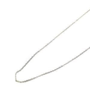 ENFOLD ネックレス 2連 チェーン フェイクパール プレート ゴールドカラー シルバーカラー