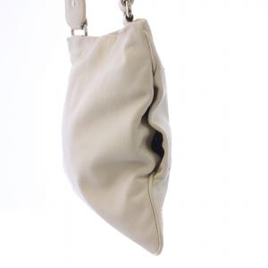 BALLY ショルダーバッグ レザー ロゴ 白 ホワイト ピンク