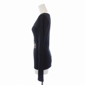 HYSTERIC GLAMOUR Tシャツ カットソー 長袖 プリント F 黒 ブラック 2CL-1990