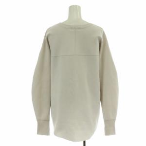 IENA 23SS ファインコットンスムースプルオーバー ニット セーター クルーネック 長袖 F ライトグレー 23080900309010