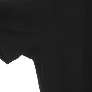 EMPORIO ARMANI シャツ コットン 半袖 L 黒 ブラック