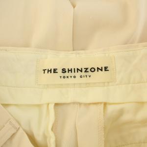 Shinzone WASHED HIGH WAIST CHINO PANTS ウォッシュドハイウエストチノパンツ チノパン テーパード スラックス