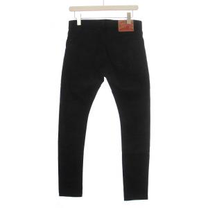 HYSTERIC GLAMOUR カモストレッチ スキニーパンツ カモフラ 迷彩柄 W30 M 黒 ブラック 紺 0243AP19